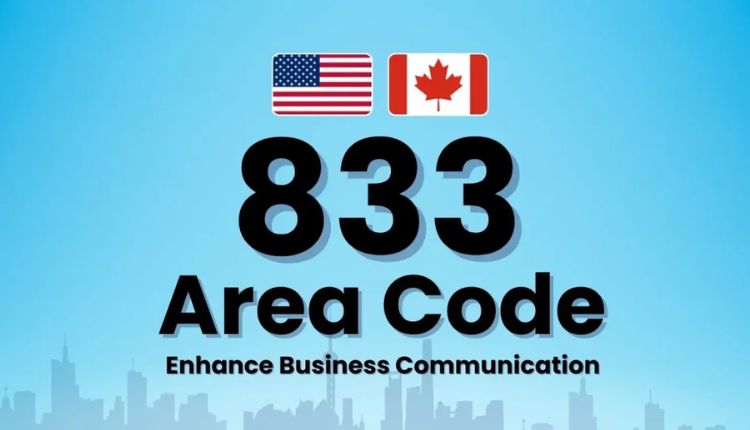 833 area code